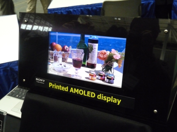 Sony printed OLED